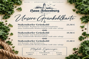 Ab sofort jetzt auch im Haus Felsenburg: